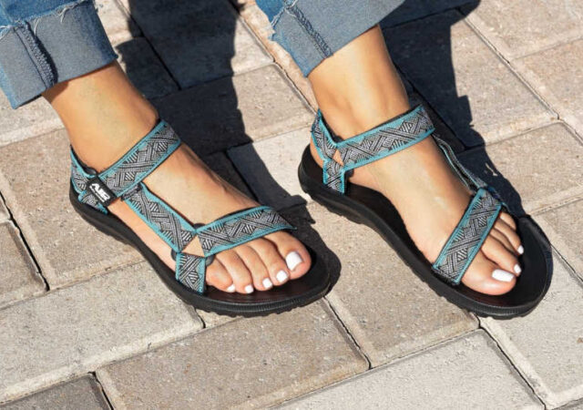 Seaview Velcro Strap Sandals