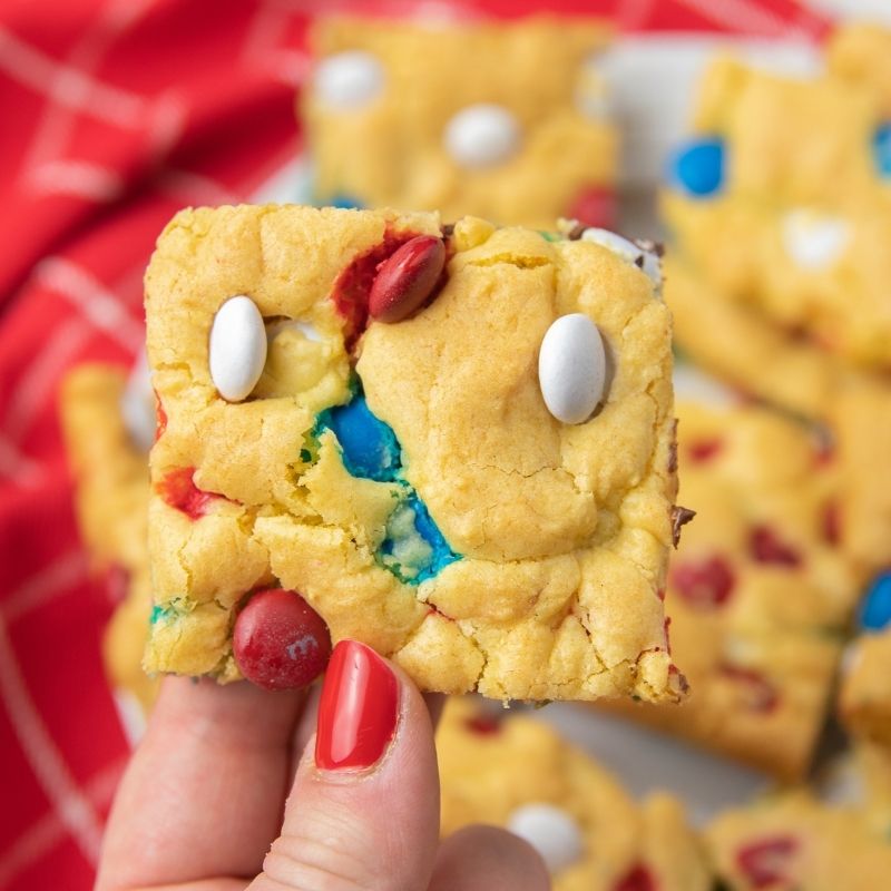 cake mix cookie bars