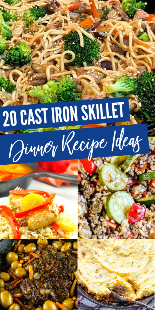 cast iron dinner recipes