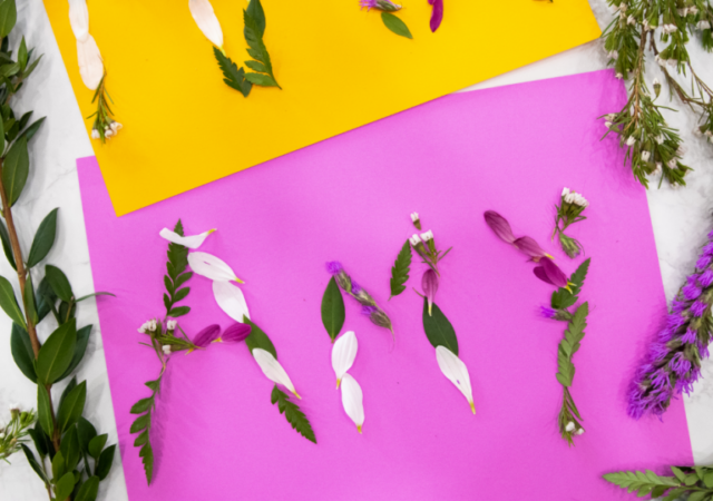 nature art with name