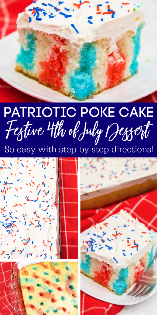 patriotic poke cake