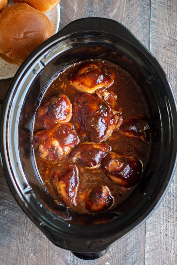 rootbeer chicken in crockpot