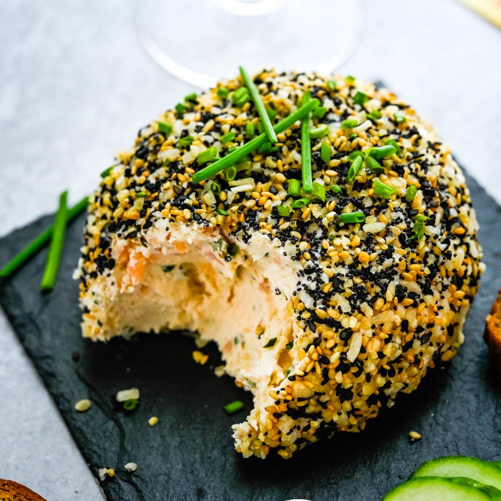 smoked salmon cheese ball