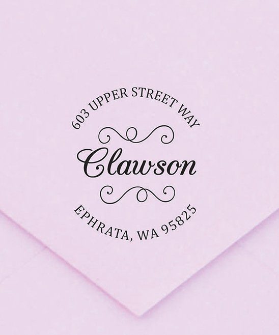Personalized Address Stamps on Sale