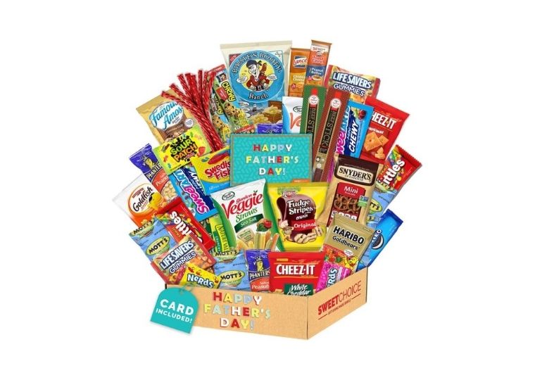 Father's Day Gift Basket Deals! Grab this 50PC Snack Box