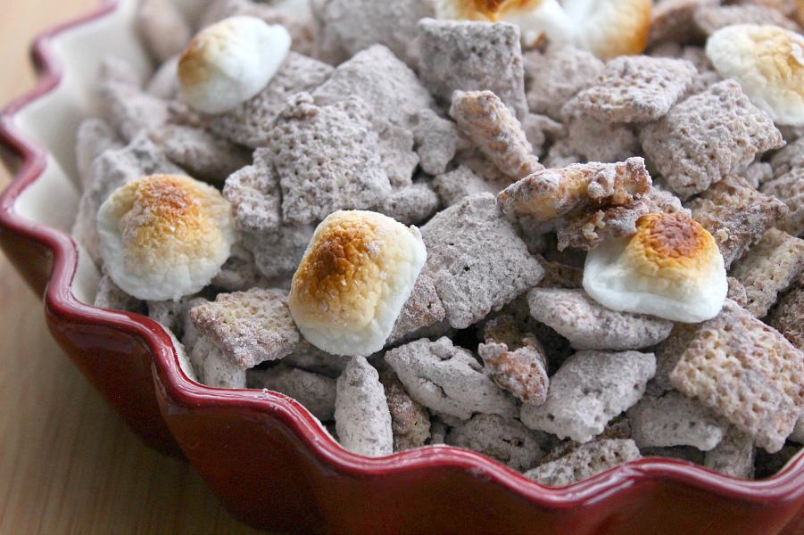 toasted marshmallow snack mix 