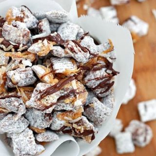 samoa flavored puppy chow 