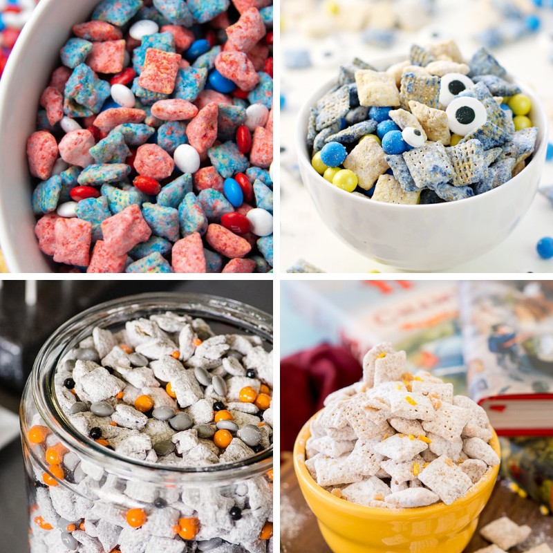 muddy buddies recipe ideas