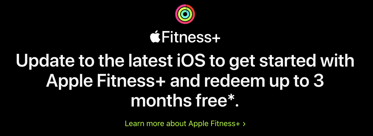 Apple Fitness+ Deals