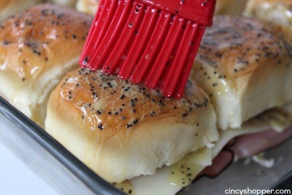 swiss slider spread on butter 