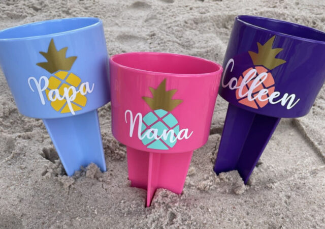 Personalized Beach Sand Spike