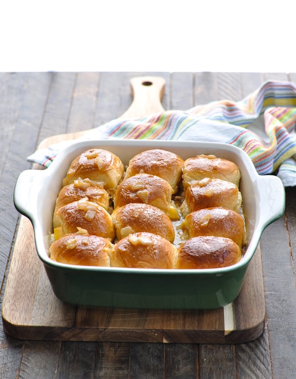 tuna melt sliders sandwiches 