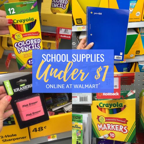 Walmart Back to School Supplies 2023: Deals As Low As $0.15 - The Krazy  Coupon Lady