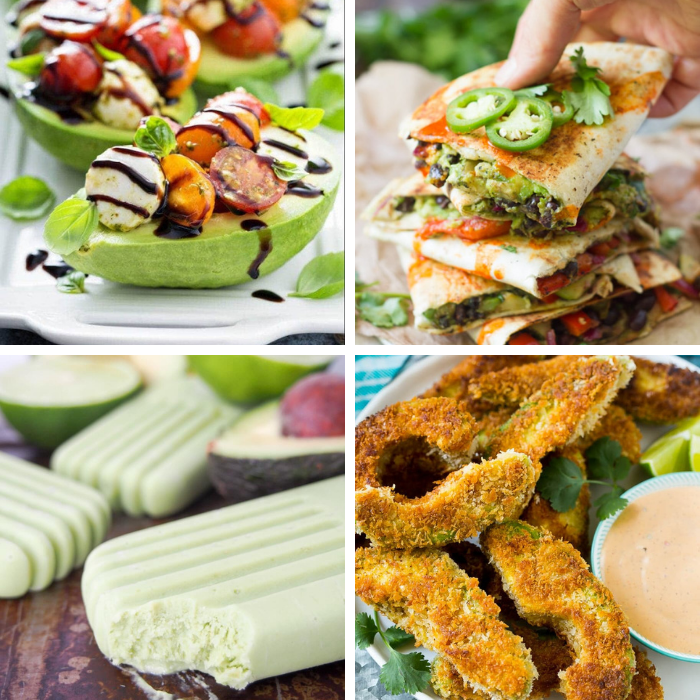 pictures of avocado food recipes 