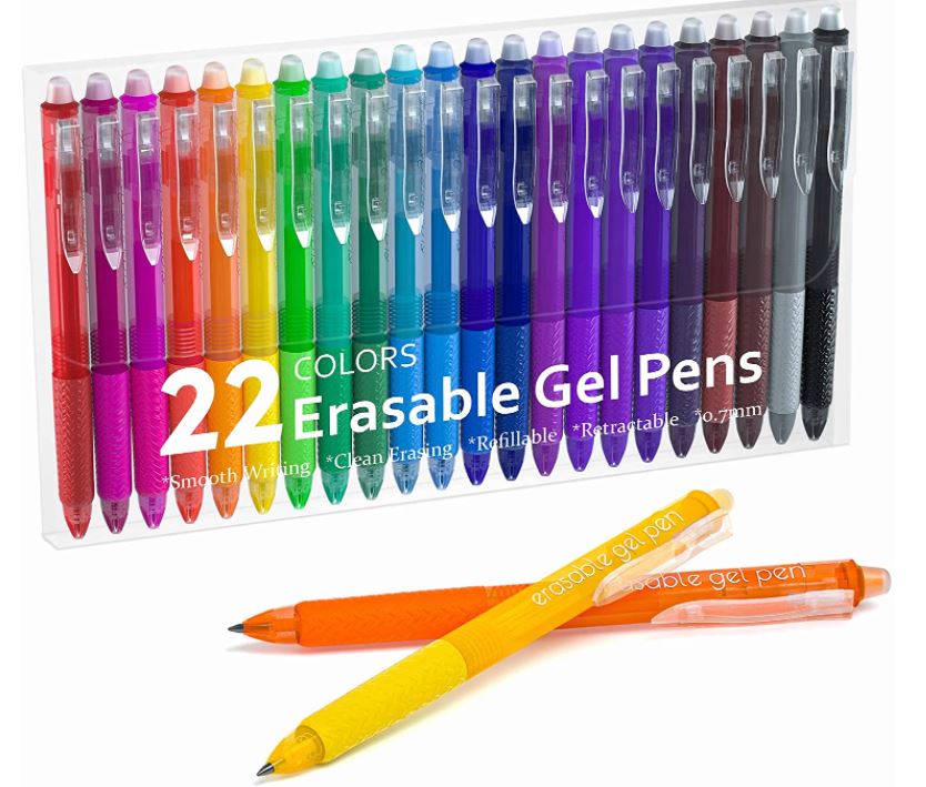 erasable gel pens
