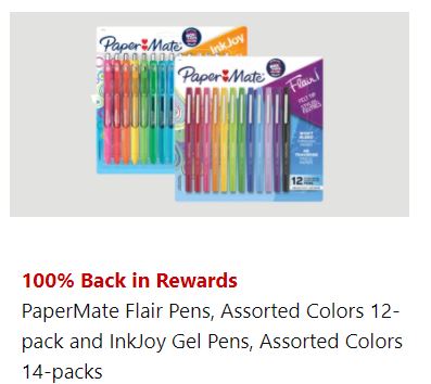 Papermate Flair Pens