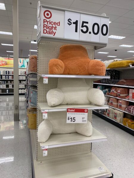 target bed rest pillows