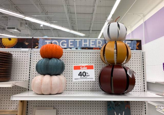 JoAnns Fall Decor on Sale
