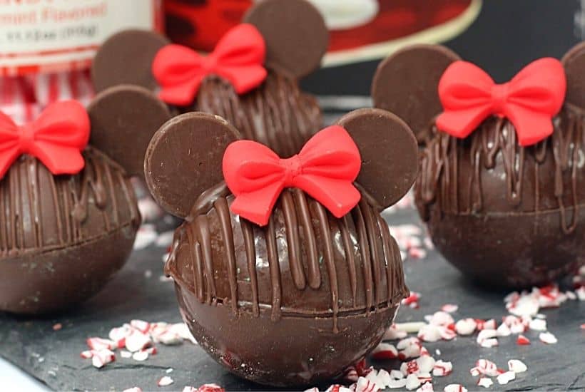 minnie mouse bombs on counter