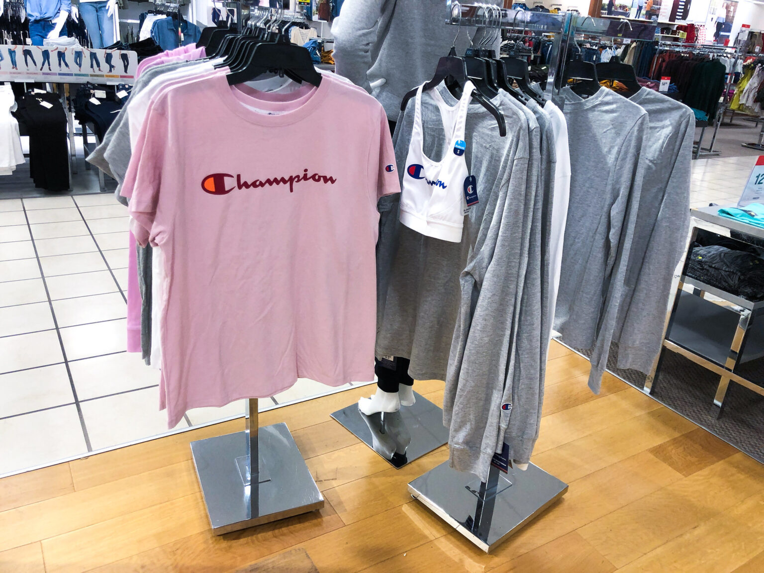 champion clothing store near me