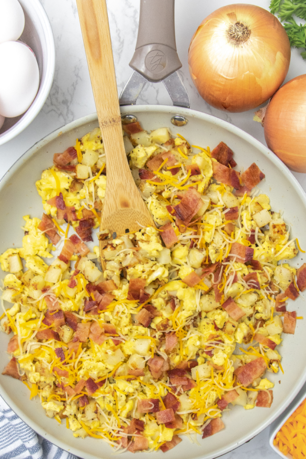 cheesy breakfast recipe
