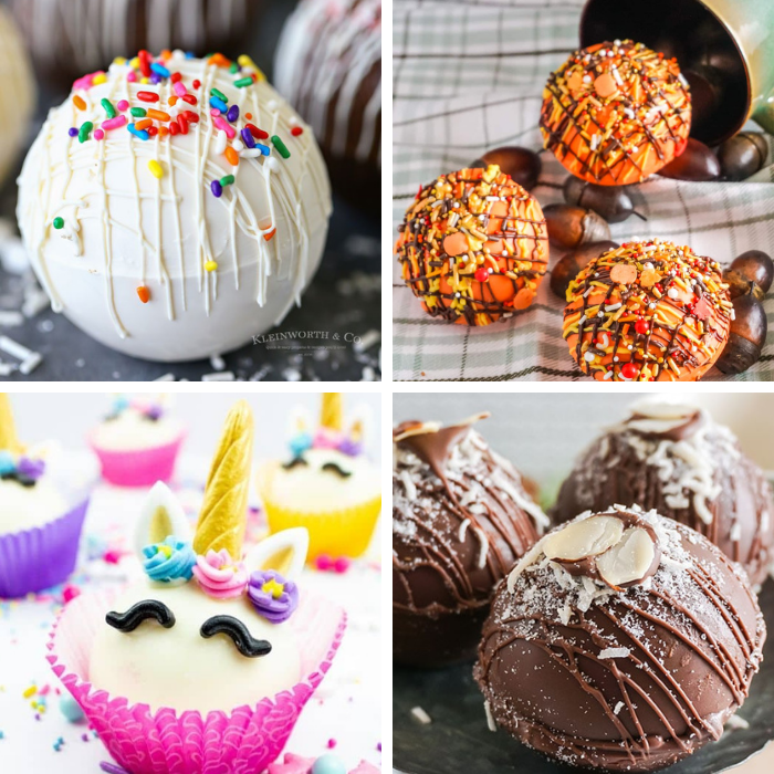 hot chocolate bomb recipes