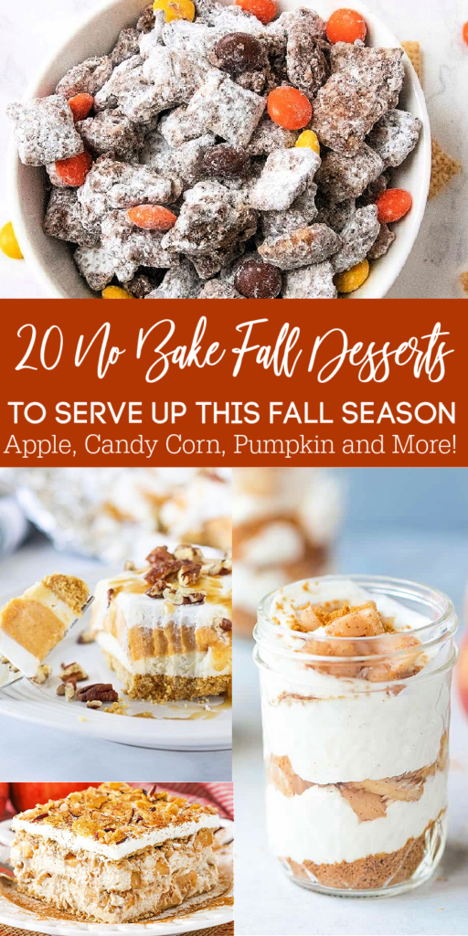 no bake fall desserts