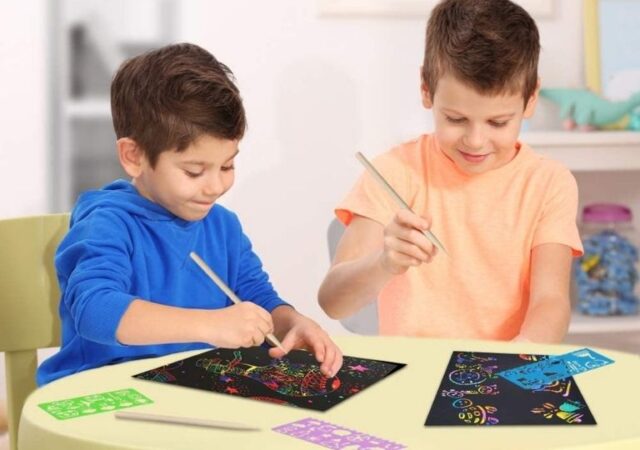 Scratch Art Sets on Sale