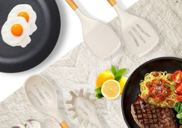 Silicone Cooking Utensil Set on Sale