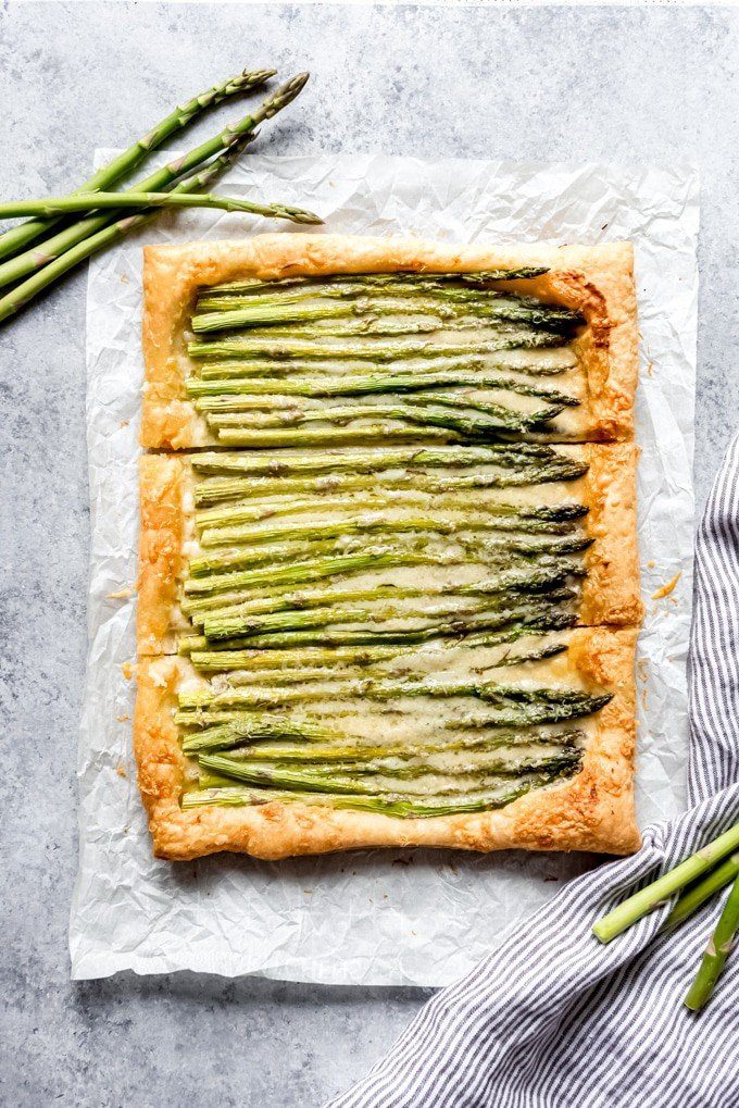asparagus puff pastry 