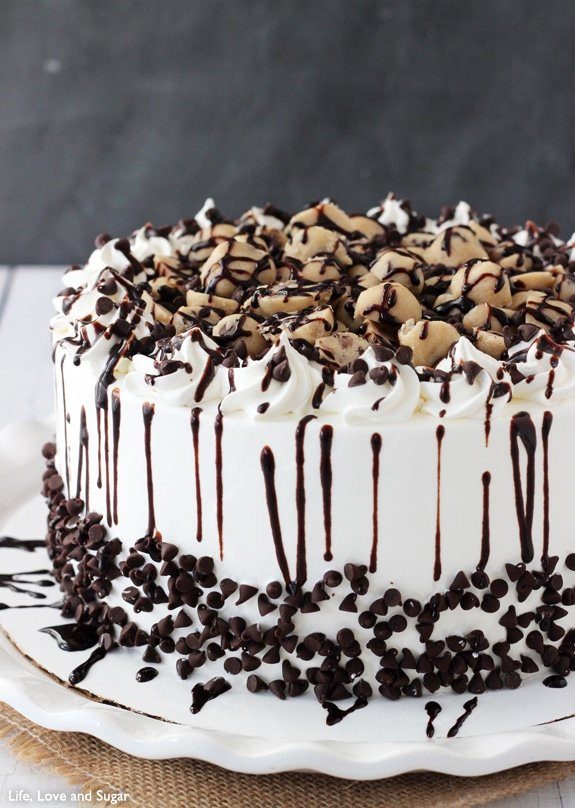 ice cream chocolate chip cake 
