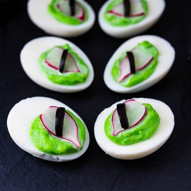 halloween deviled eggs 