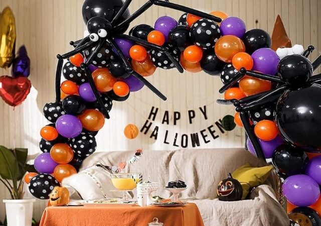 Halloween Balloon Garland Arch Kit