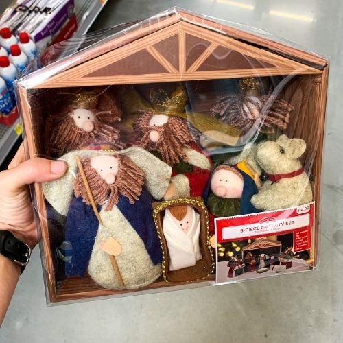 Holiday Time Nativity Set 