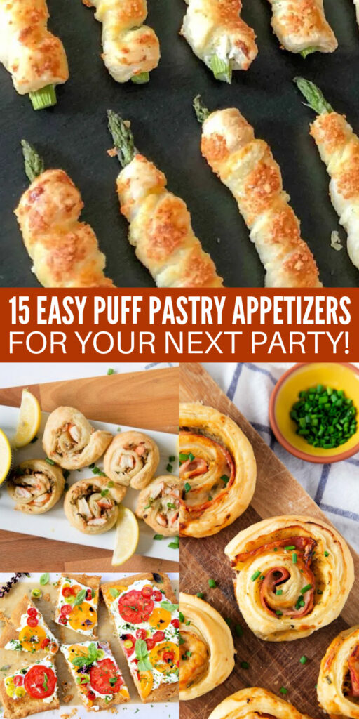 Puff Pastry Appetizers are a fun and easy appetizer that is a perfect finger food for your next party. This puff pastry recipe list is so good. #puffpastry #passion4savings #appetizer #snack #snackidea #partyfood #fingerfood #simple #delicious #fun Puff pastry appetizers