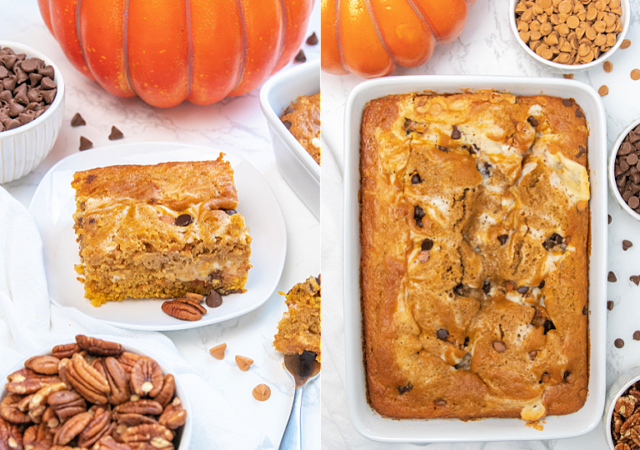 Pumpkin Earthquake Cake