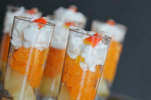 candy corn inspired treat 