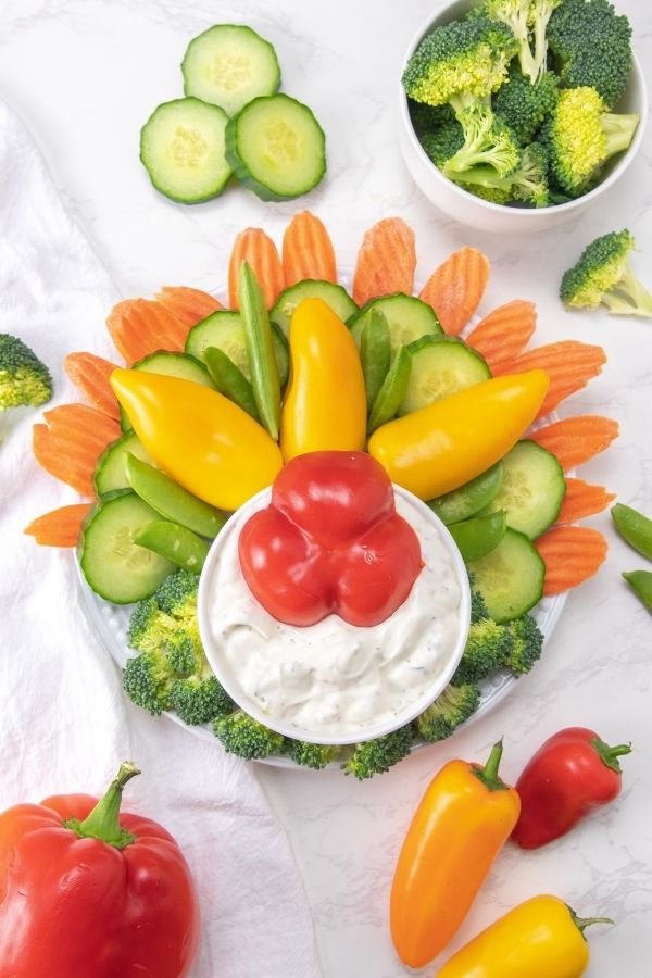 easy turkey shaped snack