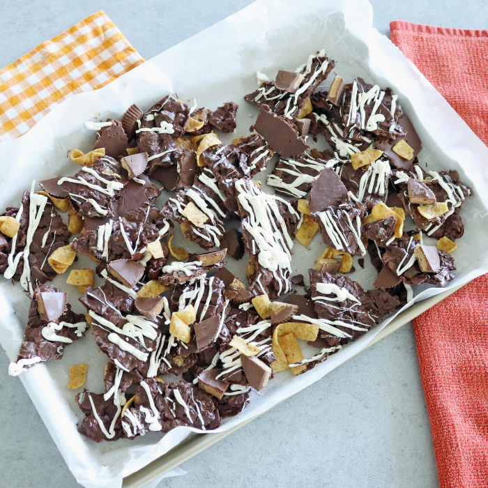 frito bark in a bowl 