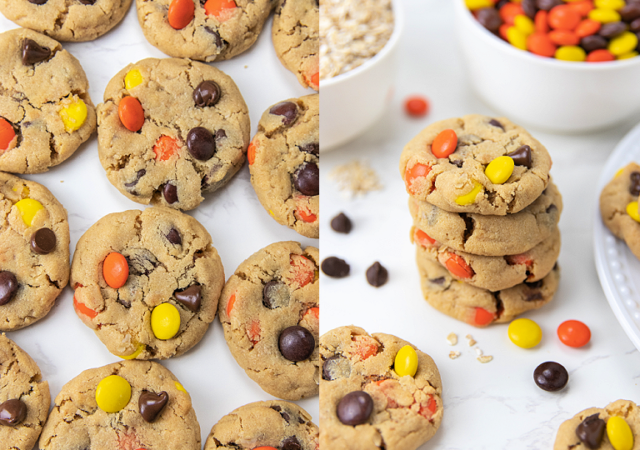 cookies for fall on counter