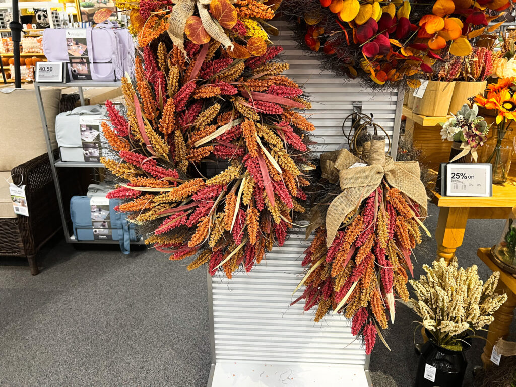 Fall Wreaths on Sale