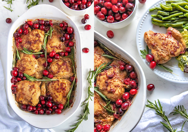 Cranberry Roasted Chicken