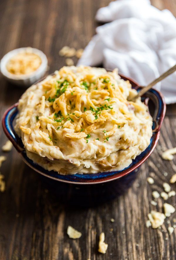 creamy onion mashed potatoes