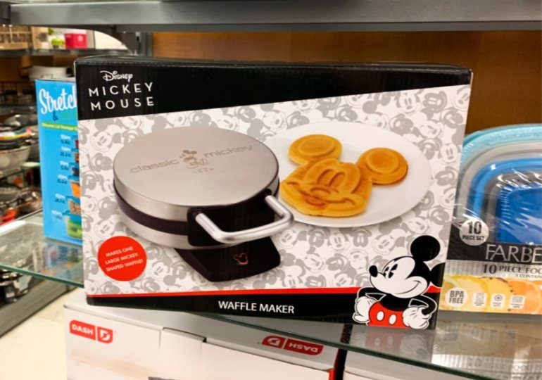 Mickey Mouse Waffle Maker on Sale