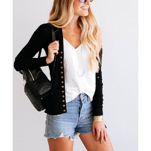 Women's Snap Cardigans On Sale