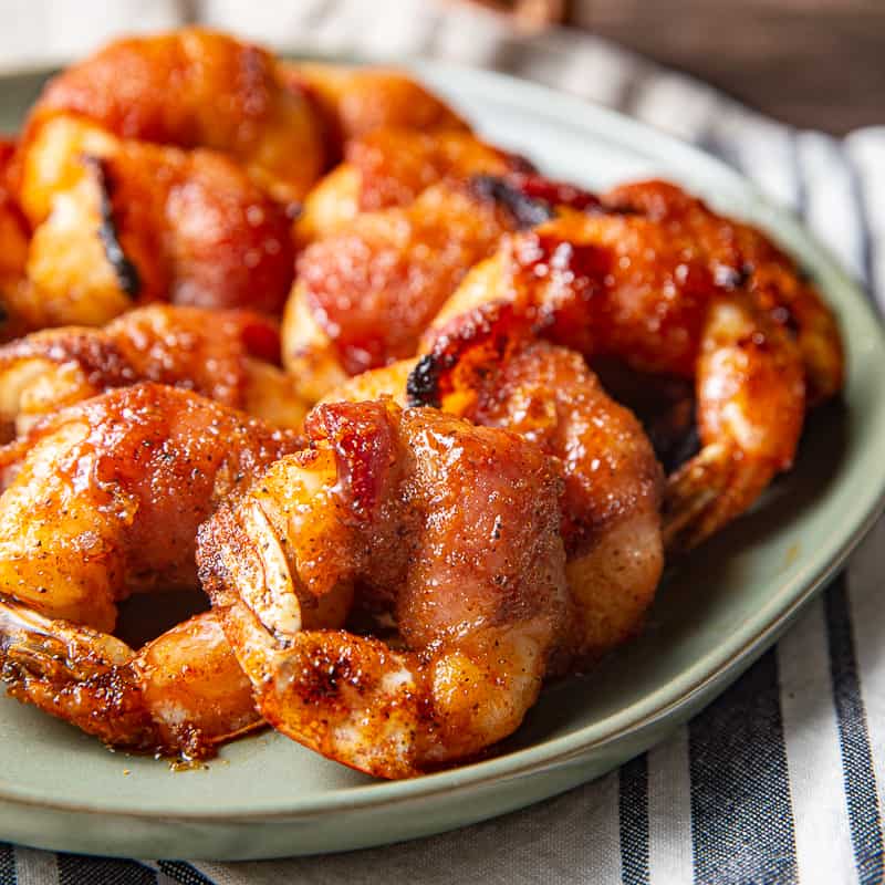 bacon wrapped shrimp 