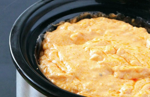 buffalo chicken dip in a crockpot 