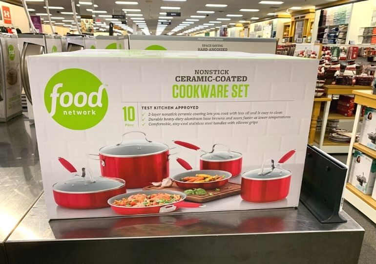 Food network cookware on sale feature