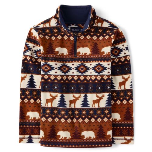 Glacier Fleece Half Zip Pullovers