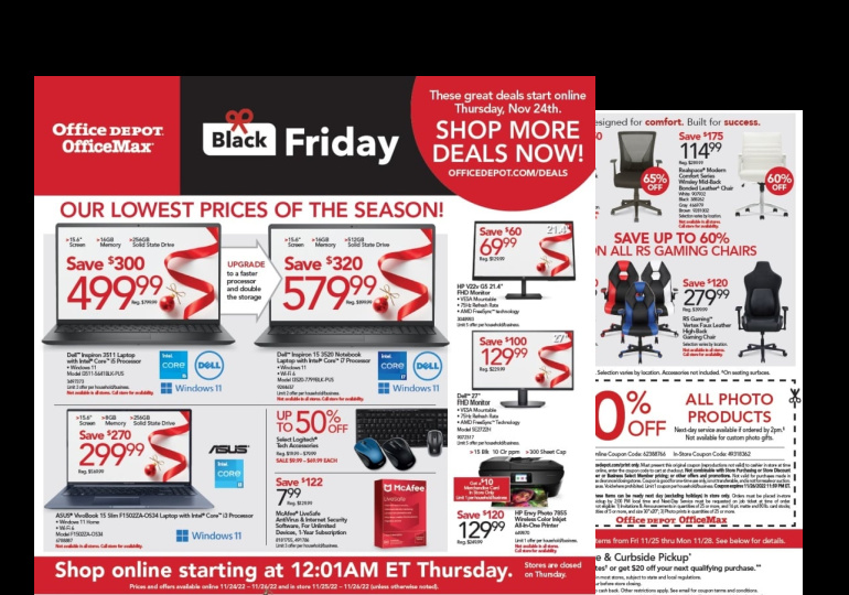 Office Depot Black Friday Ad 2023 | See the Best Deals This Year!